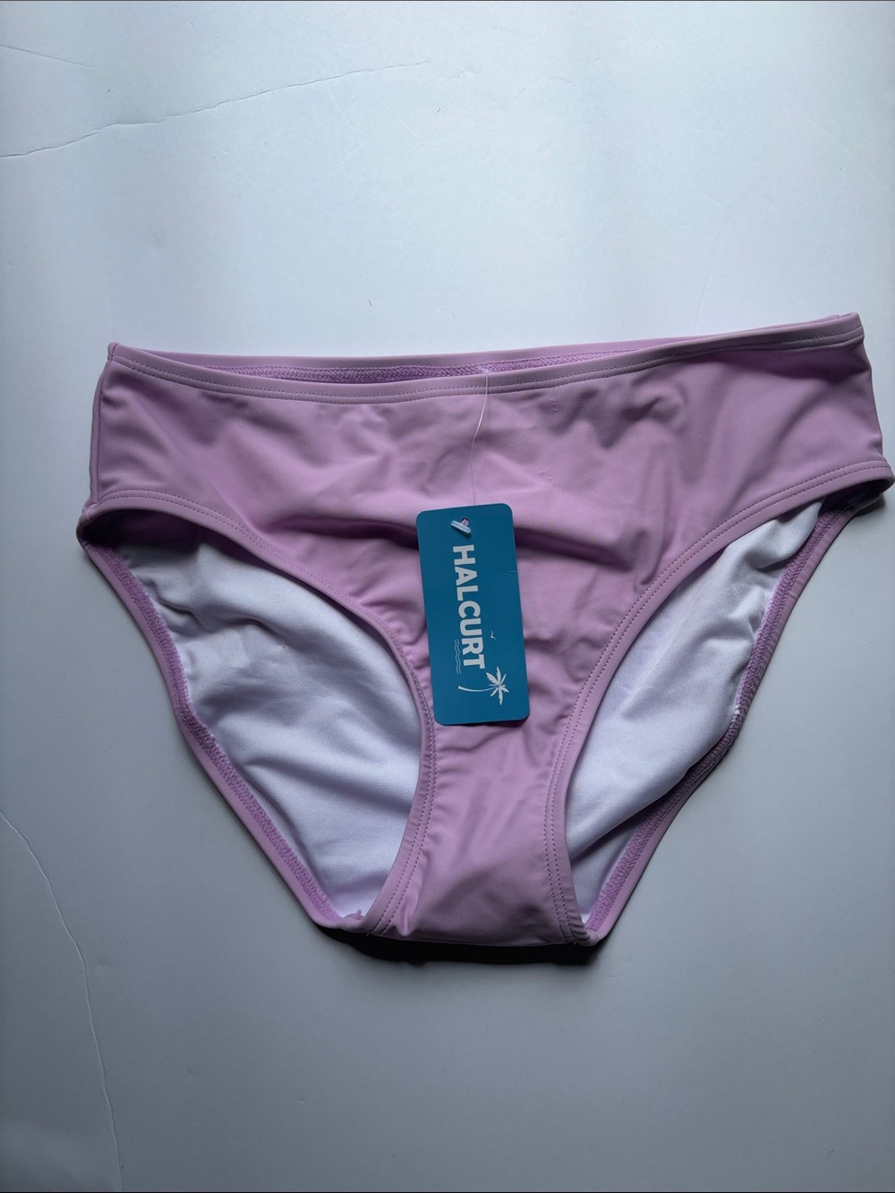 HALCURT Lilac High-Rise Bikini Bottom